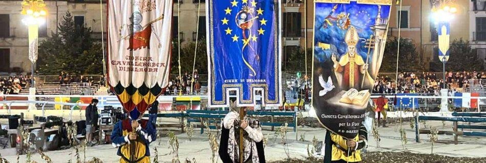 stendardi della giostra d'Europa 2023