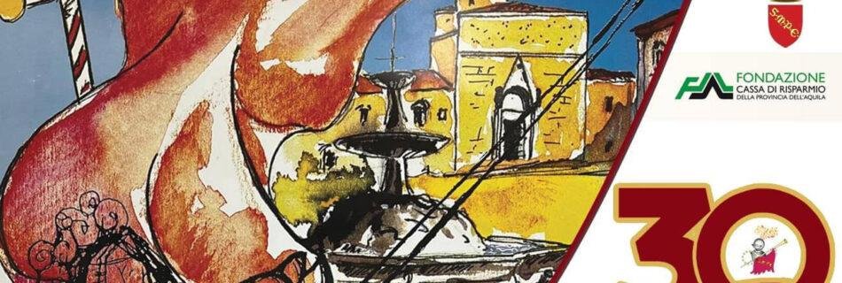 immmagin dei 30 anni di giostra cavalleresca a Sulmona